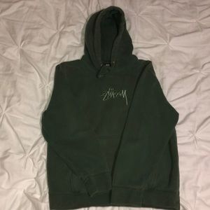 Green Stussy Hoodie (Limited)